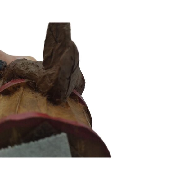 Vintage Tom Clark 1984 sitting gnome holding 'teddy' figurine - Picture 7 of 16